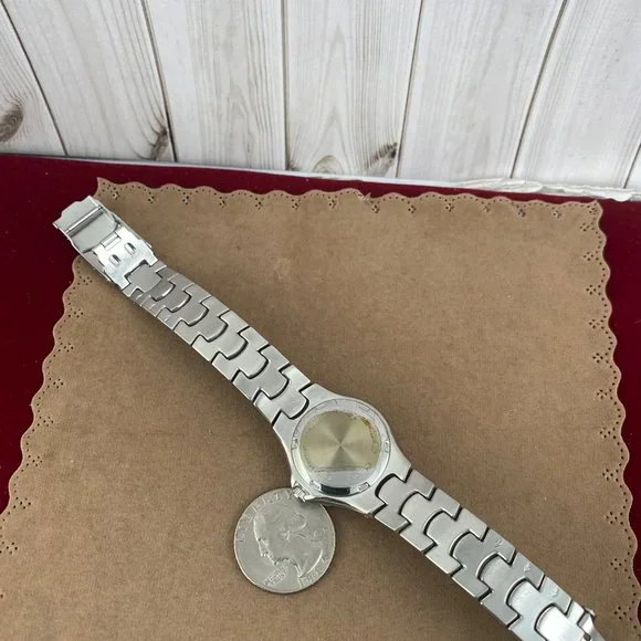 Bulova Watch Marine Star Satin Finish Stainless Steel Highly Polished Blue Watch - Picture 6 of 8